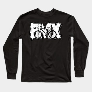 Cool Vintage BMX bike fan retro racing gift boys girls kids Long Sleeve T-Shirt